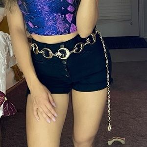 Gold Chain Celestial Belt